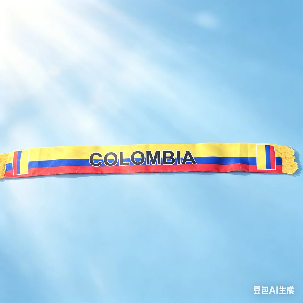 🧣🇨🇴 Bufanda de la Bandera de Colombia