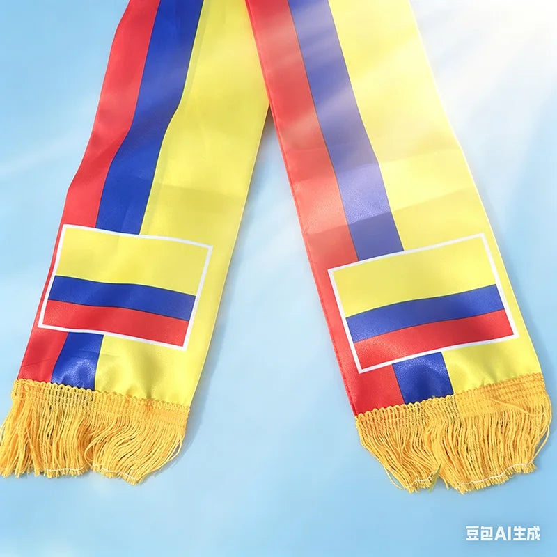 🧣🇨🇴 Bufanda de la Bandera de Colombia
