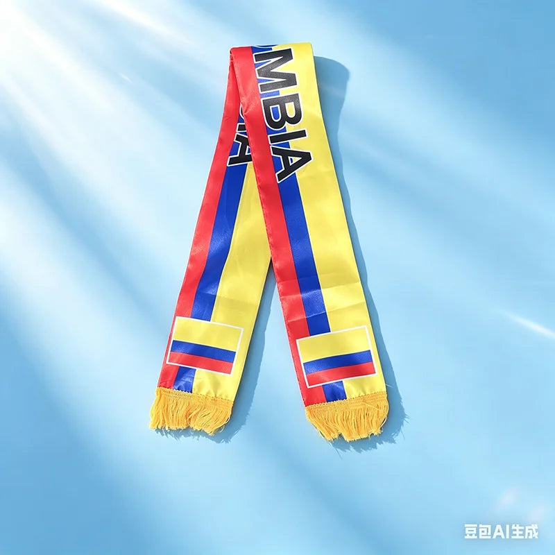 🧣🇨🇴 Bufanda de la Bandera de Colombia