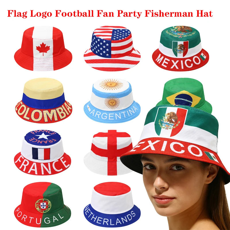 🔥⚽ Gorra de fútbol inspirada en la bandera de tu país.