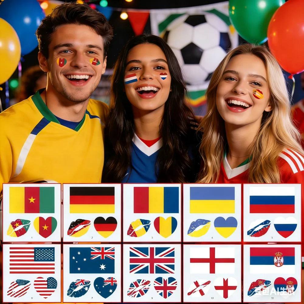 ¡Lleva la pasión mundialista en la piel! ⚽🔥