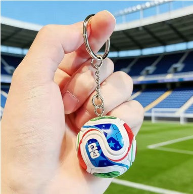 Llaveros de la Copa del Mundial y El Balón