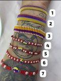Manilla de Colombia en plata 925 🧵🇨🇴💛💙❤️
